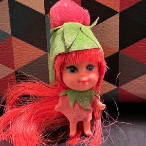 Liddle Kiddles Strawberry Doll Soda Bottle Nostalgia Collectible Toys Mini Dolls